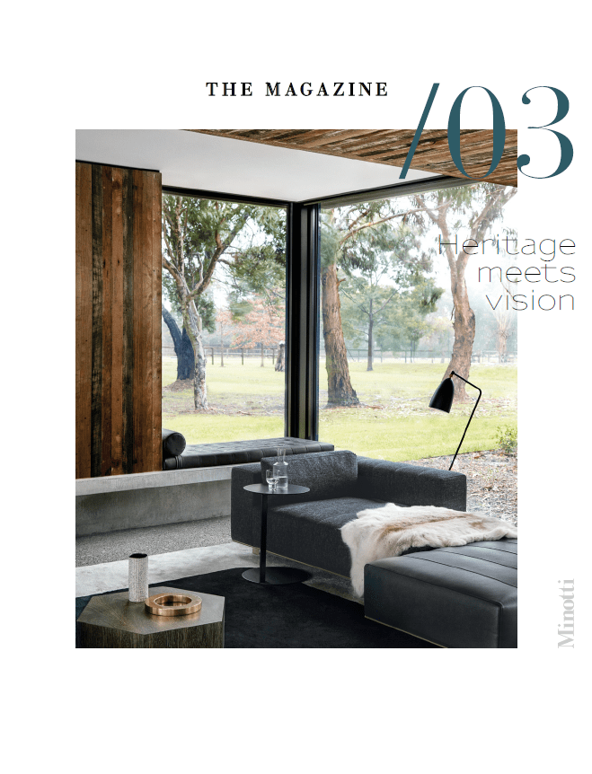 Das neue Minotti Magazin 03