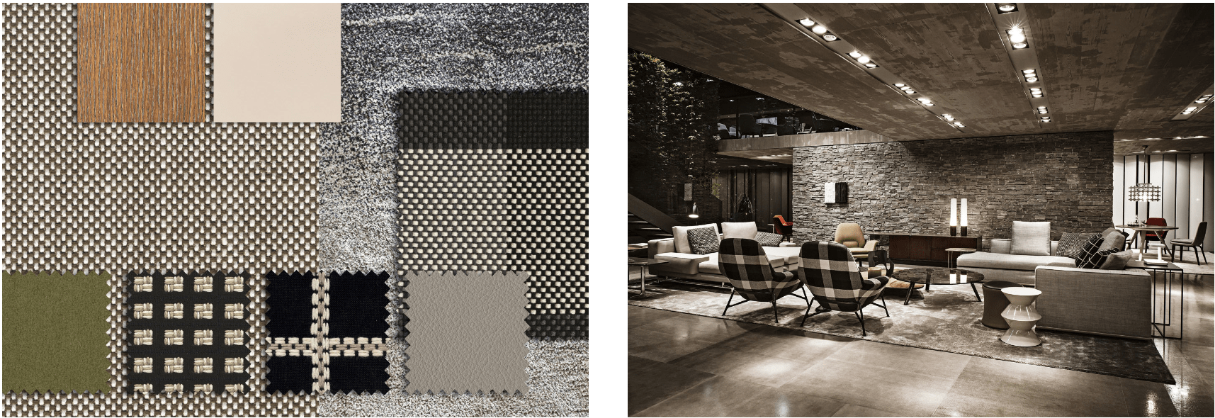 M-Studio Reiter Textil Inspiration by Minotti