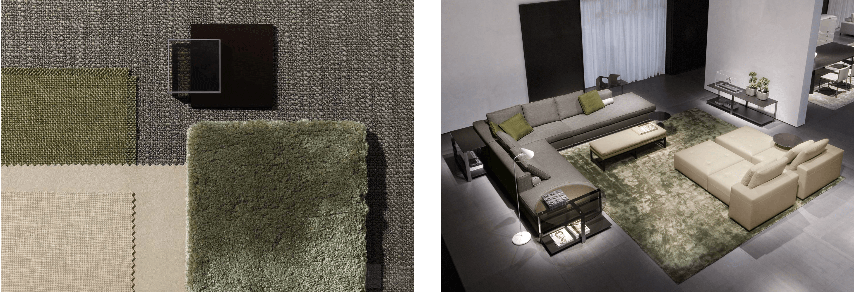 M-Studio Reiter Textil Inspiration by Minotti