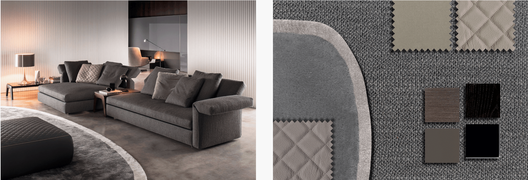 M-Studio Reiter Textil Inspiration by Minotti