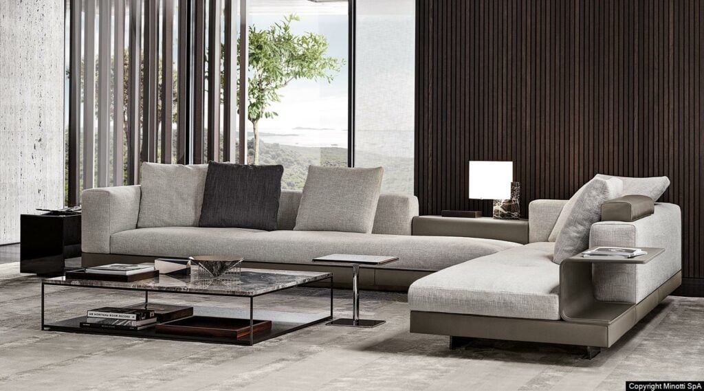 Minotti Connery im M-Studio Reiter