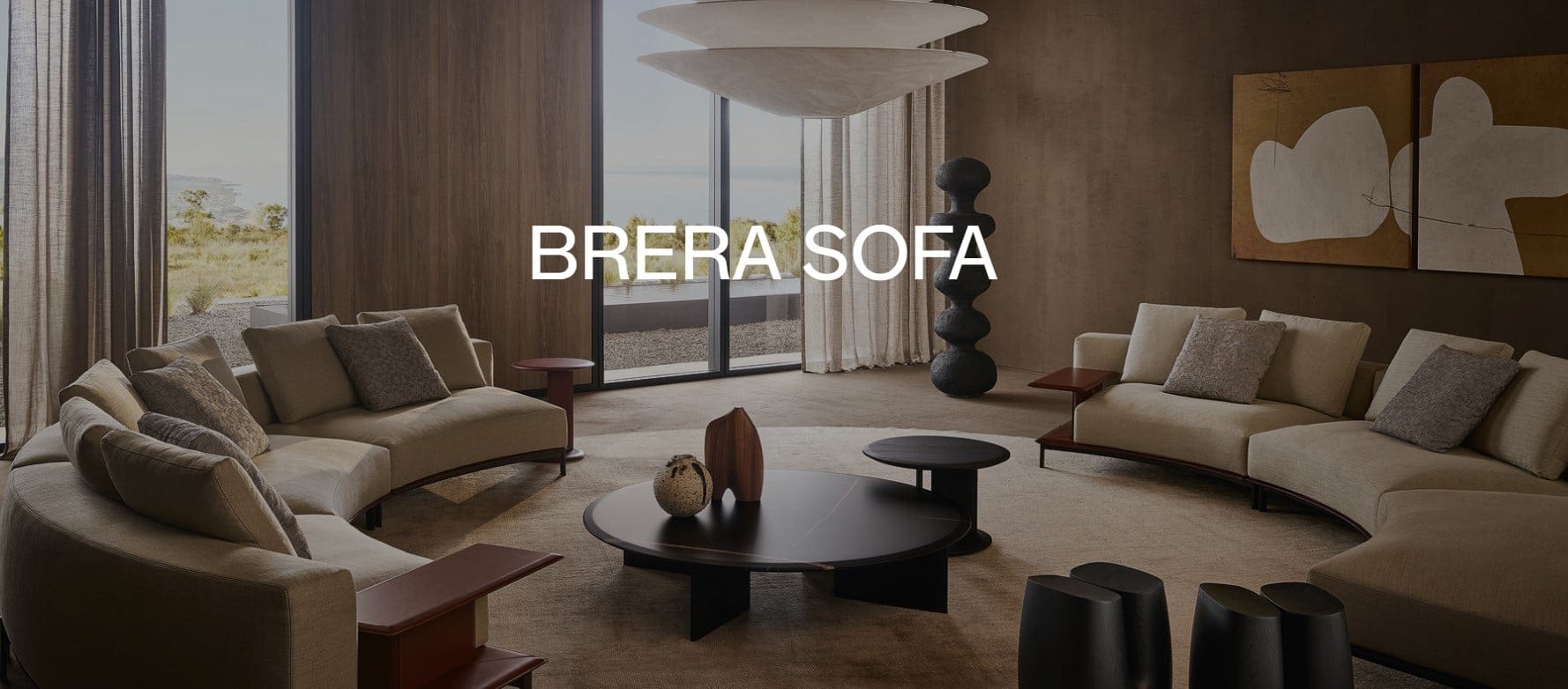 Brera Halbrundes Sofa von Poliform M-Studio Reiter Altenmarkt