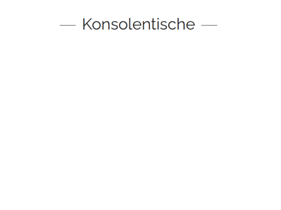 Minotti Konsolentisch