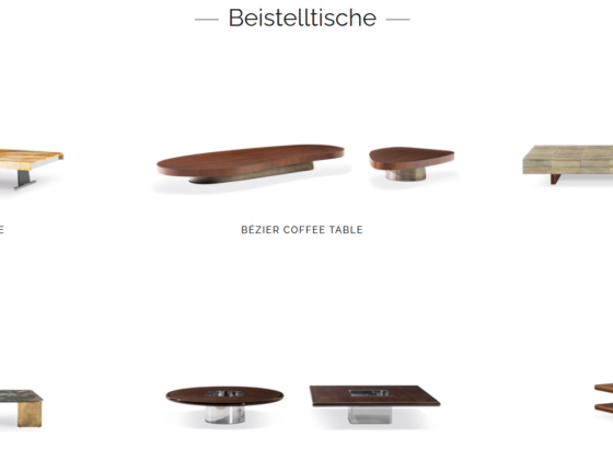 Minotti Beistelltische