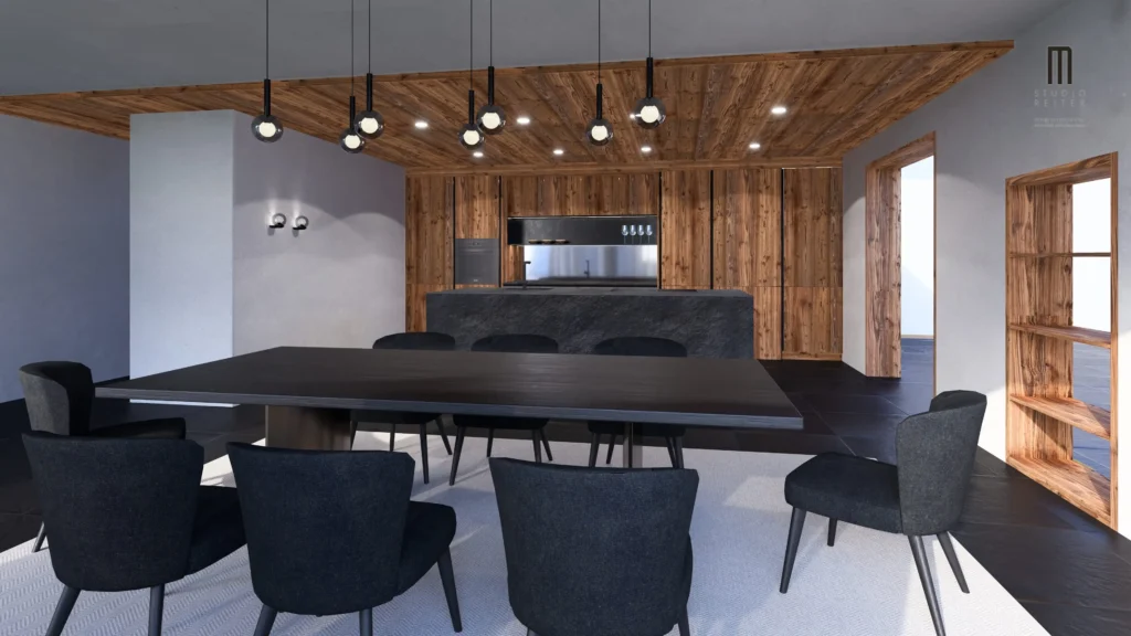 3D Wohnbereich M-Studio Reiter GmbH Innenarchitektur