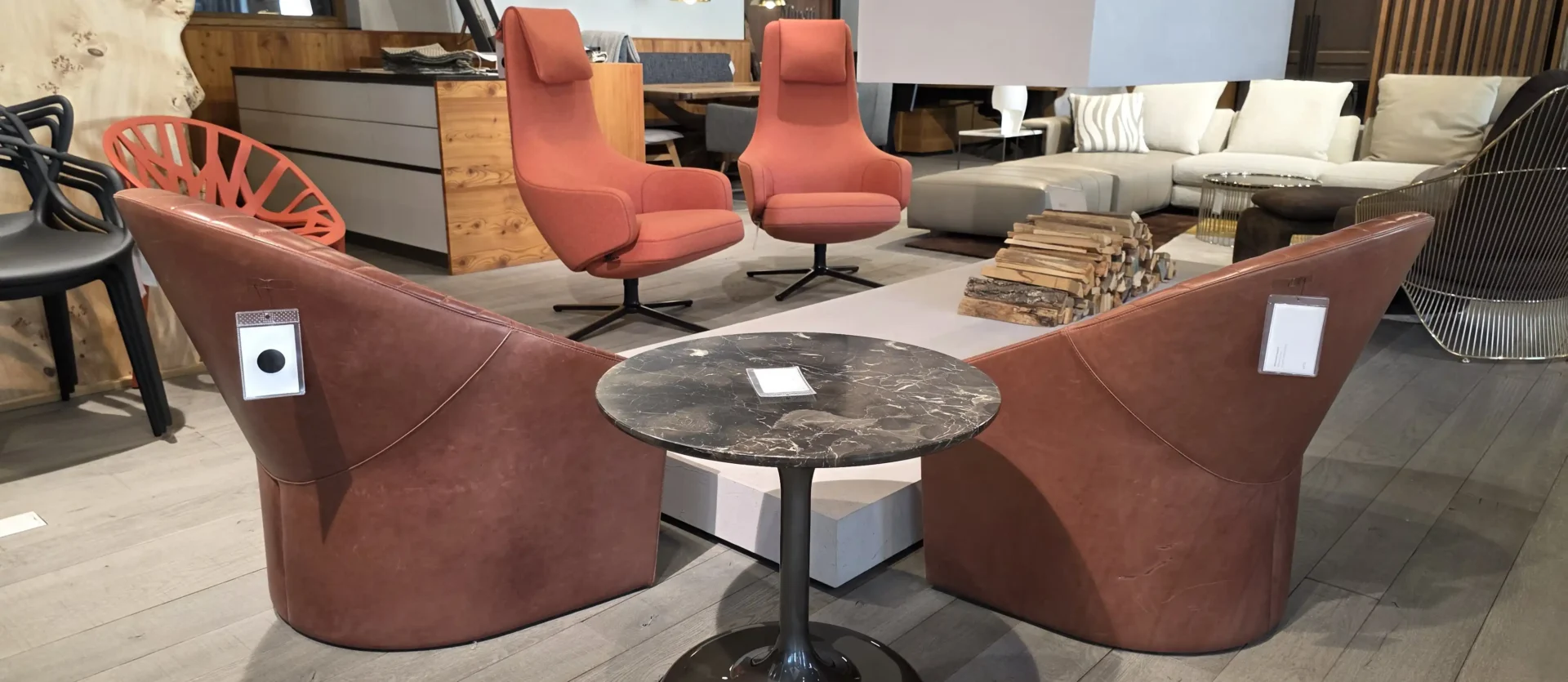 Wittmann Oyster in Leder Nature Siena