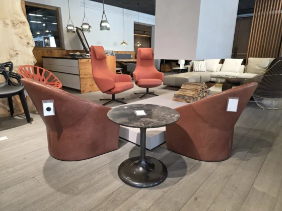 Wittmann Oyster in Leder Nature Siena