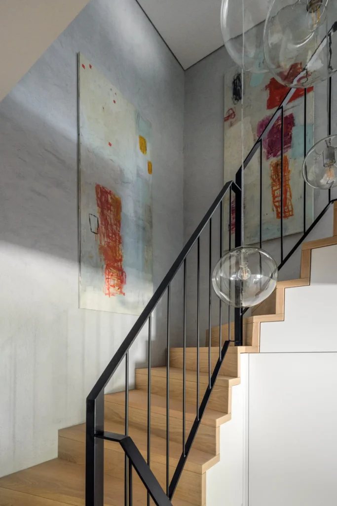 Treppenverbau Hafro Kastenverbau unter der Stiege Tischlerei Reiter Altenmarkt