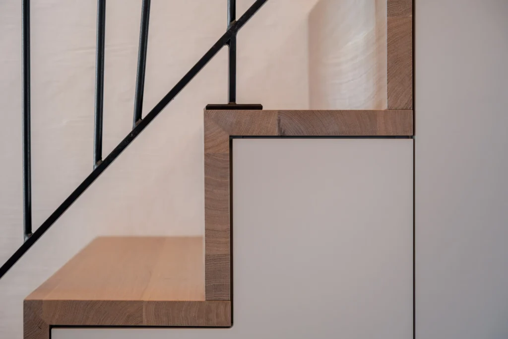 Stiegenverbau Detail