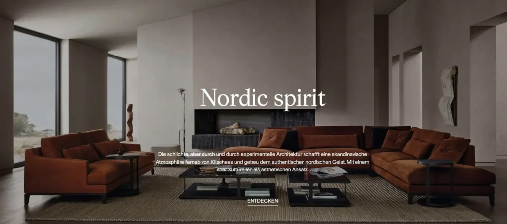 Poliform nordic spirit M-Studio Reiter