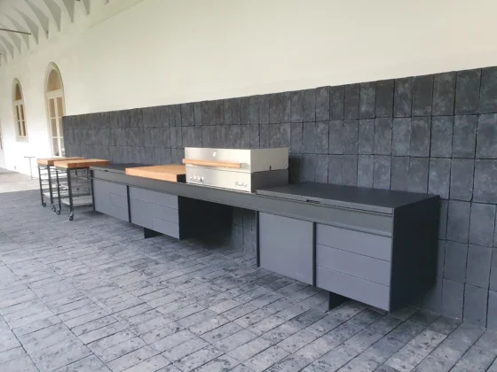 Poliform Outdoor Küche Land Kitchen M-Studio Reiter