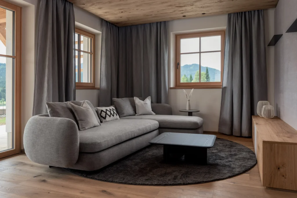 Poliform Sofa Saint Germain im Chalet Stil von M-Studio Reiter Altenmarkt