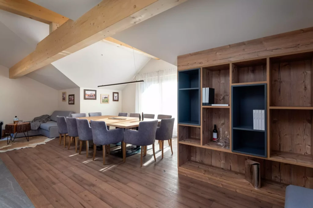 Wohnbereich Chalet Montis Flachau