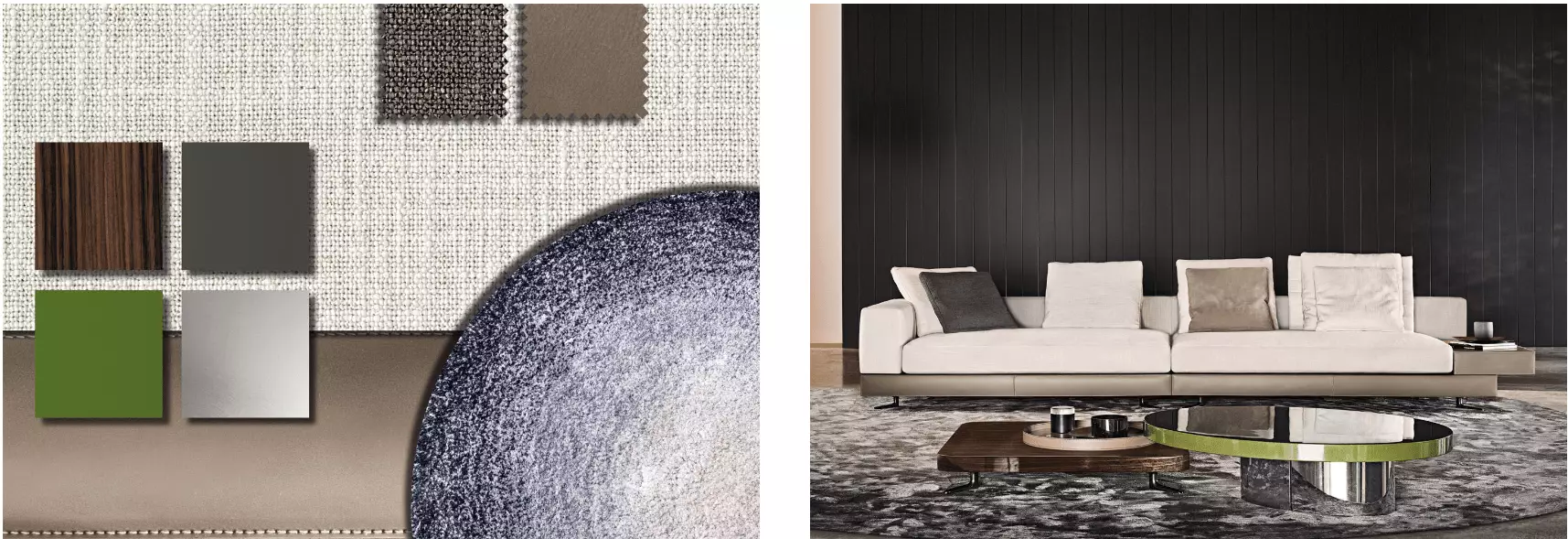 M-Studio Reiter Textil Inspiration by Minotti