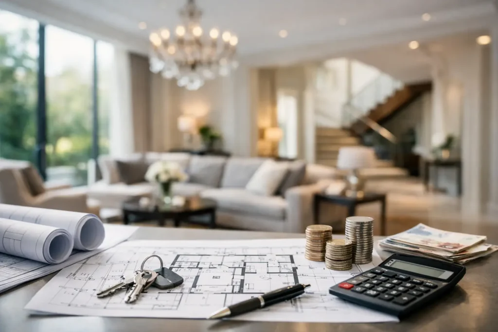Kosten für Villen-Innenarchitektur richtig planen