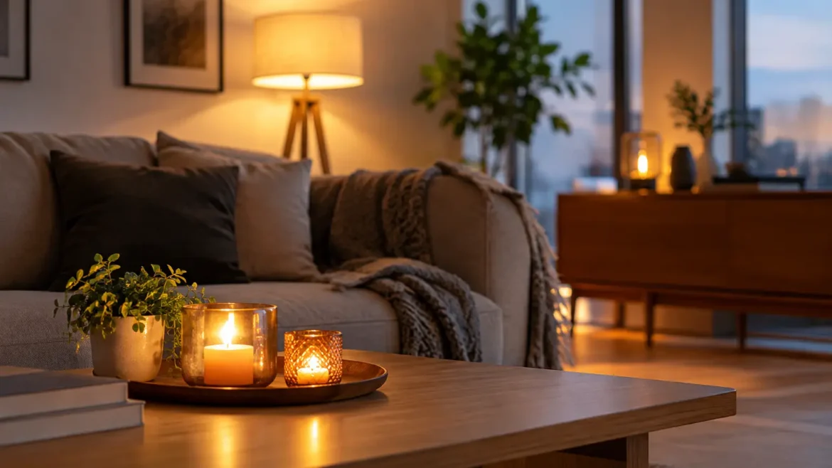 Stimmungsvolle Lichtszenen zuhause schaffen
